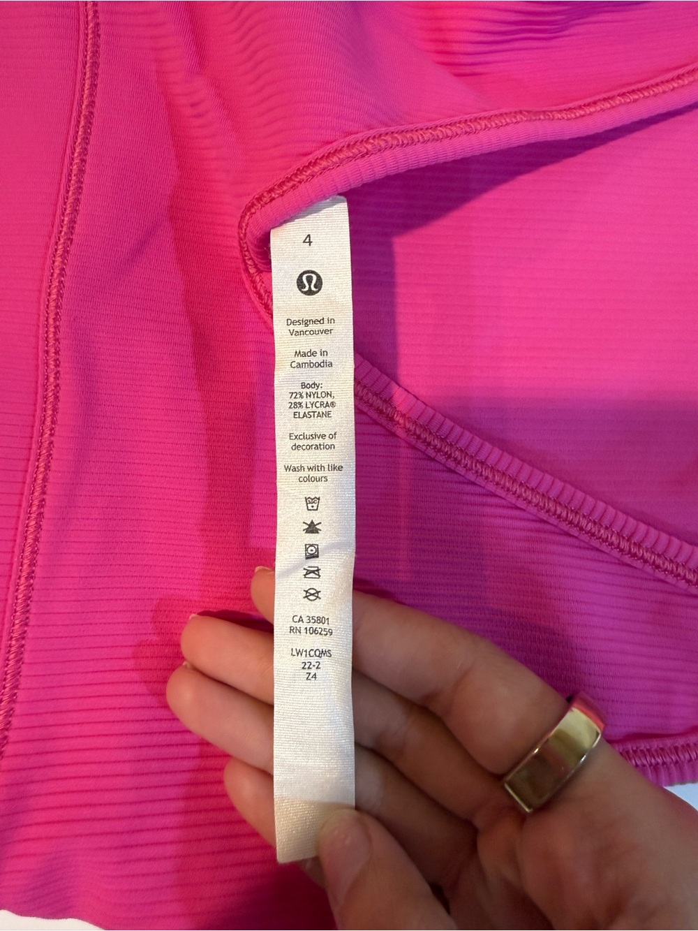 Lululemon Power Pivot Ribbed Tank Top - Picture 4 of 6